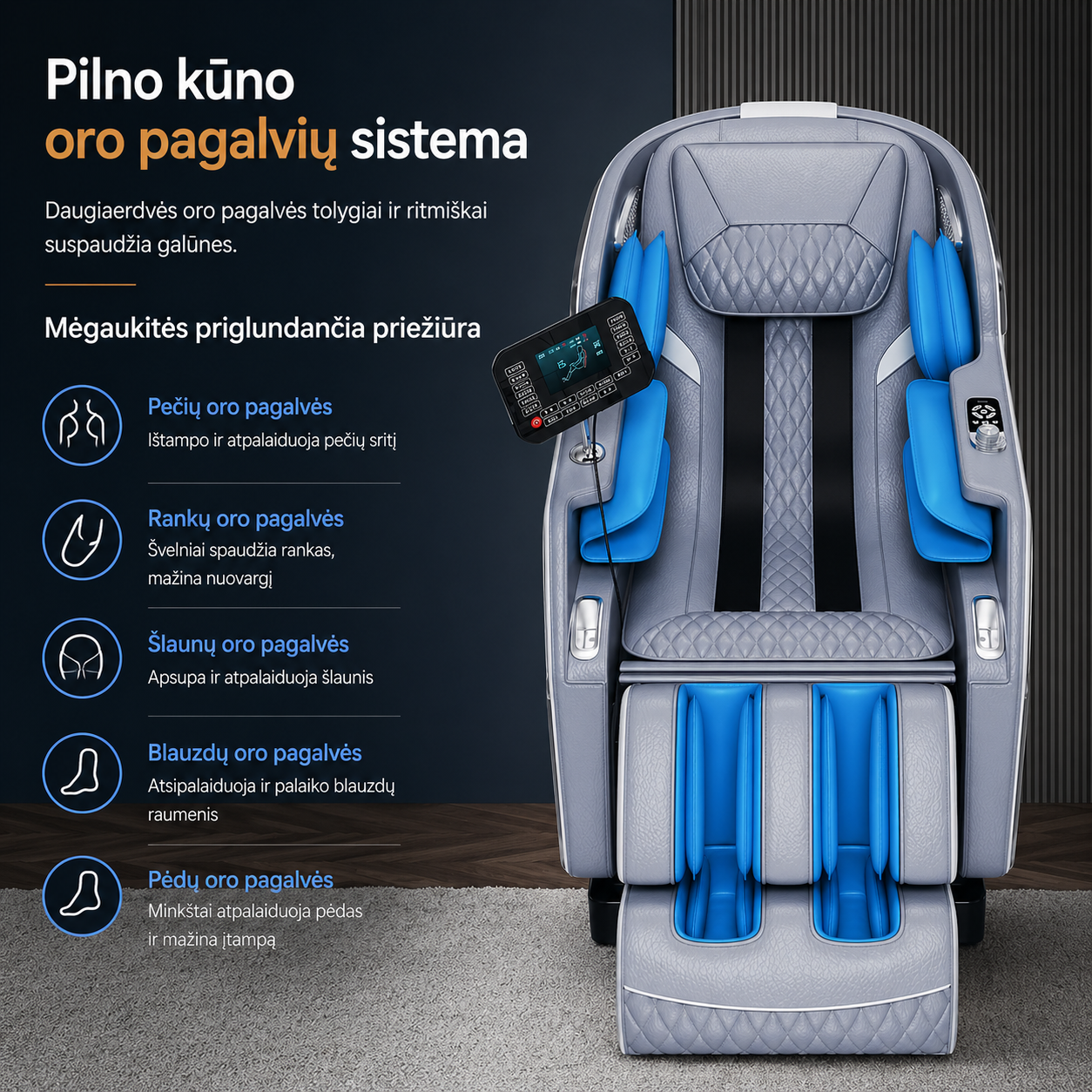 KRESLUX kėdė 5